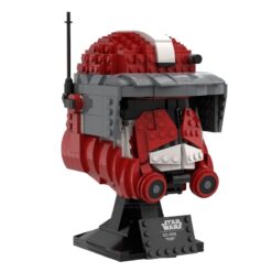 Star Wars Commander Fox Helmet Collection Bust MOC-83081 Space Battle Model 754Pcs Building Blocks Kids Toy Star Wars Commander Fox Helmet Collection MOC-83081