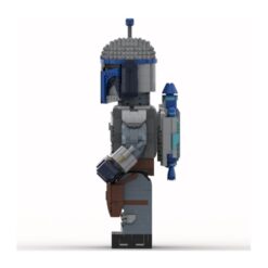 Star Wars Jango Fett Mega Figure Bust MOC-107552 Space Battle Model 1890Pcs Building Blocks Kids Toy Star Wars Jango Fett Mega Figure Bust MOC-107552