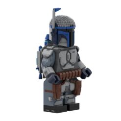 Star Wars Jango Fett Mega Figure Bust MOC-107552 Space Battle Model 1890Pcs Building Blocks Kids Toy Star Wars Jango Fett Mega Figure Bust MOC-107552
