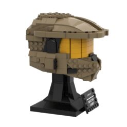 HALO John-117 Master Chief Helmet Collection MOC-92307 Space Battle Model 418Pcs Building Blocks Kids Toy Star Wars John-117 Helmet Collection MOC-92307