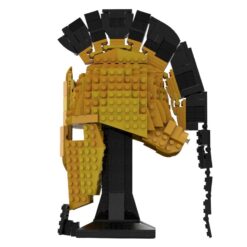 Leonidas I Helmet Collection MOC-90303 King of Sparta 583Pcs Building Blocks Kids Toy Star Wars Leonidas I Helmet Collection MOC-90303