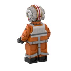 Star Wars Luke Skywalker Red Five Mega Figure Bust MOC-105887 Space Battle Model 1970Pcs Building Blocks Kids Toy Star Wars LukeSkywalker Red Five Mega Figure Bust MOC-105887