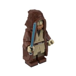 Star Wars Obi Wan Kenobi Mega Figure Bust MOC-115189 Space Battle Model 2784Pcs Building Blocks Kids Toy Star Wars ObiWan Kenobi Mega Figure MOC-115189