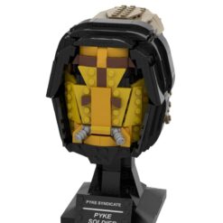Star Wars Pyke Soldier Helmet Collection Bust MOC-101842 Space Battle Model 485Pcs Building Blocks Kids Toy Star Wars Pyke Soldier Helmet Collection MOC-101842