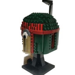 Star Wars Repainted Boba Fett Helmet Collection MOC-91732 Space Battle Model 668Pcs Building Blocks Kids Toy Star Wars Repainted Boba Helmet Collection MOC-91732