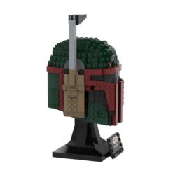 Star Wars Repainted Boba Fett Helmet Collection MOC-91732 Space Battle Model 668Pcs Building Blocks Kids Toy Star Wars Repainted Boba Helmet Collection MOC-91732