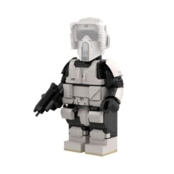 Star Wars Scout Trooper Mega Figure Bust MOC-89648 Space Battle Model 1702Pcs Building Blocks Kids Toy Star Wars Scout Trooper Mega Figure Bust MOC-89648