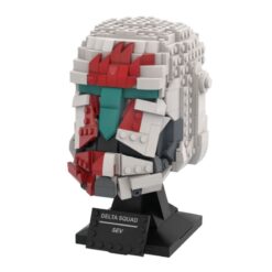 Star Wars Sev - Delta Squad Helmet Collection MOC-83630 Space Battle Model 620Pcs Building Blocks Kids Toy
