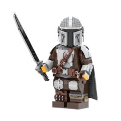 Star Wars The Mandalorian Mega Figure Bust MOC-102953 Space Battle Model 2174Pcs Building Blocks Kids Toy Star Wars The Mandalorian Mega Figure Bust MOC-102953