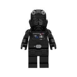 Star Wars Tie Fighter Pilot Mega Figure Bust MOC-88934 Space Battle Model 2350Pcs Building Blocks Kids Toy Star Wars Tie Fighter Pilot Mega Figure Bust MOC-88934