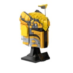 Star Wars Ursa Wren Helmet Collection Mandalorian MOC-146057 Space Battle Model 714Pcs Building Blocks Kids Toy Star Wars Ursa Wren Helmet Collection MOC-146057