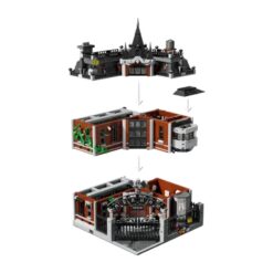 Batman Arkham Asylum 76300 DC Ideas Creator Series 2953Pcs Building Blocks Kids Toy Batman Arkham Asylum 76300