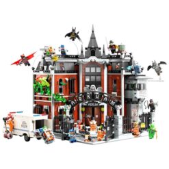 Batman Arkham Asylum 76300 DC Ideas Creator Series 2953Pcs Building Blocks Kids Toy Batman Arkham Asylum 76300