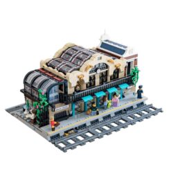 Brick Cross Train Station 910034 Ideas Creator Series Modular 3050Pcs Building Blocks Kids Toy Brick Cross Train Station 910034 Ideas Creator Series Modular Building Blocks Kids Toy