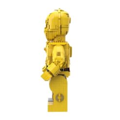 C-3PO Mega Figure Bust MOC-140976 Space Battle Model 2545Pcs Building Blocks Kids Toy C-3PO Mega Figure Bust MOC-140976