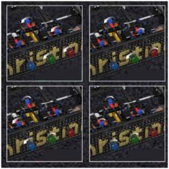 Mould King 10170 Rotating Drum Christmas Melody Music Box 2344Pcs Building Blocks Kids Toy Mould King 10170 Rotating Drum Melody Music Box