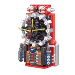 Mould King 10187 Cyberpunk Mechanical Engine Clock