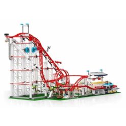 Mould King 11014 Roller Coaster Amusement Park Funfair Track 3646Pcs Building Blocks Kids Toy Mould King 11014 Roller Coaster