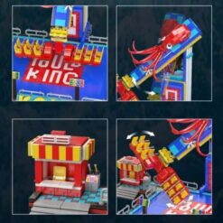 Mould King 11015 Octopus Swing Ride Creative Amusement Park 1668Pcs Building Blocks Kids Toy Mould King 11015 11015 Octopus Swing Ride