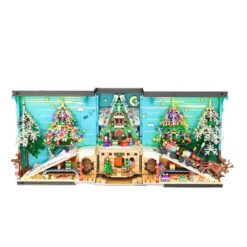 ReoBrix 66033 Merry Christmas Bookstand 3260Pcs Building Blocks Kids Toy Reobrix 66033 Merry Christmas Bookstand