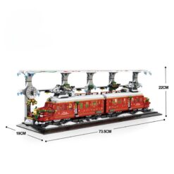 ReoBrix 66034 Winter Classic Christmas Train 2822Pcs Building Blocks Kids Toy Reobrix 66034 Winter Classic Christmas Train
