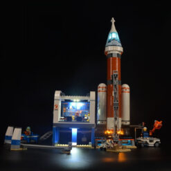 LED Light Kit For Deep Space Rocket and Launch Control 60228 Lamp Kit