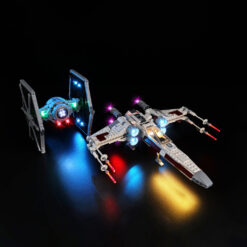 LED Light Kit for TIE Fighter & X-Wing Mash-up 75393 Star Wars LED Light Kit for TIE Fighter & X-Wing Mash-up 75393 Star Wars - Image 2