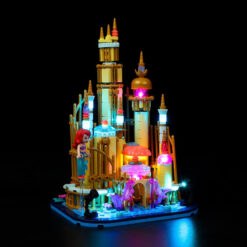LED Lighting Set for Mini Disney Ariel's Castle 40708 Lamp Kit LED Lighting Set for Mini Disney Ariel's Castle 40708 Lamp Kit - Image 2