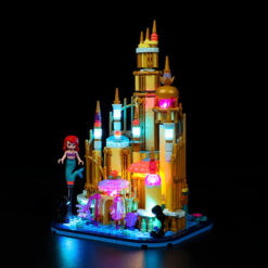 LED Lighting Set for Mini Disney Ariel's Castle 40708 Lamp Kit LED Lighting Set for Mini Disney Ariel's Castle 40708 Lamp Kit - Image 3