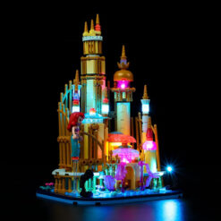 LED Lighting Set for Mini Disney Ariel's Castle 40708 Lamp Kit LED Lighting Set for Mini Disney Ariel's Castle 40708 Lamp Kit - Image 4