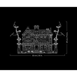 The Creel House 11370 Stranger Things Vecna Home 2593Pcs Building Blocks Kids Toy The Creel House 11370 Stranger Things