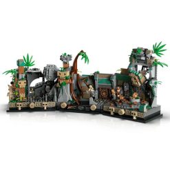 Temple of the Golden Idol 77015 Indiana Jones 1545Pcs Building Blocks Kids Toy Temple of the Golden Idol Indiana Jones 77015
