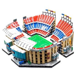 FC Barcelona Camp Nou Football Soccer Stadium 10284 Ideas Creator Expert Series 5509Pcs Building Blocks Kids Toy 65001 65001-fc-barcelona-10284-camp-nou-stadium-building-set