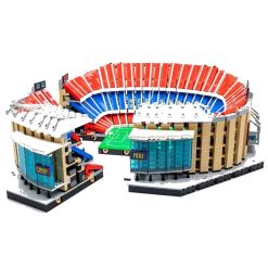 FC Barcelona Camp Nou Football Soccer Stadium 10284 Ideas Creator Expert Series 5509Pcs Building Blocks Kids Toy 65001 65001-fc-barcelona-10284-camp-nou-stadium-building-set