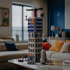CBOX SJ1002 Fantastic 4 Modular Baxter Building Classic Space Academy Super Heroes 6135Pcs Building Blocks Kids Toy CBOX SJ1002 Fantastic 4 Modular Baxter Building Classic Space Academy Super Heroes