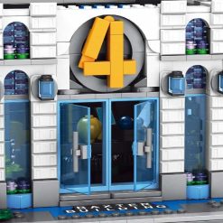 CBOX SJ1002 Fantastic 4 Modular Baxter Building Classic Space Academy Super Heroes 6135Pcs Building Blocks Kids Toy CBOX SJ1002 Fantastic 4 Modular Baxter Building Classic Space Academy Super Heroes