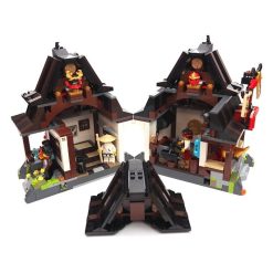 Four Weapons Blacksmith 71858 Ninjago 1259Pcs Building Blocks Kids Toy Four Weapons Blacksmith 71858 NINJAGO