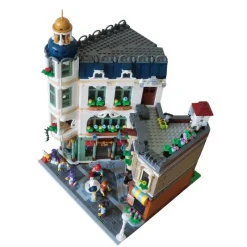 Historic European Shopping Street 11371 Modular Buildings 3456Pcs Building Blocks Kids Toy Historic European Shopping Street 11371 Modular Buildings