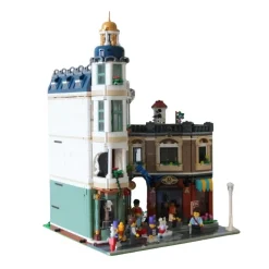 Historic European Shopping Street 11371 Modular Buildings 3456Pcs Building Blocks Kids Toy Historic European Shopping Street 11371 Modular Buildings