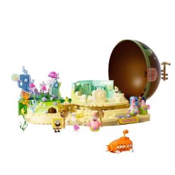 Patrick's Rock AREA-X AB0089 Spongebob SquarePants 1300Pcs Building Blocks Kids Toy Patrick's Rock AREA-X AB0089 Spongebob