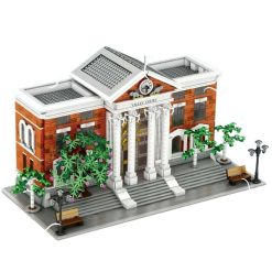ReoBrix B99002 Modular Back To The Future Courthouse 4269Pcs Building Blocks Kids Toy ReoBrix B99002 Modular Back To The Future Courthouse