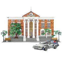 ReoBrix B99002 Modular Back To The Future Courthouse 4269Pcs Building Blocks Kids Toy ReoBrix B99002 Modular Back To The Future Courthouse