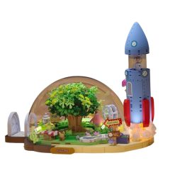 Sandy Cheeks Treedome AREA-X AB0088 SpongeBob SquarePants 1200Pcs Building Blocks Kids Toy Sandy Cheeks Treedome AREA-X AB0088 SpongeBob SquarePants