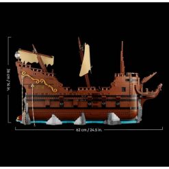 The Goonies 21363 Pirate Ship The Inferno 2912Pcs Building Blocks Kids Toy The Goonies 21363 Pirate Ships