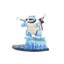 Pokemon Venusaur Charizard and Blastoise 72153 Creatures 6838Pcs Building Blocks Kids Toy 72153 Pokemon Venusaur Charizard Blastoise Building Set top down view showing all three figures