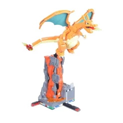 Pokemon Venusaur Charizard and Blastoise 72153 Creatures 6838Pcs Building Blocks Kids Toy 72153 Pokemon Venusaur Charizard Blastoise Building Set top down view showing all three figures