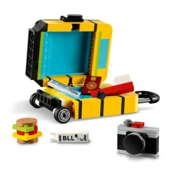 Brick Figures Up-Scaled Yellow Travel Suitcase 40649 40817 Ideas Creator Series 838Pcs Building Blocks Kids Toy Brick Figures Up-Scaled Yellow Travel Suitcase 40649 40817
