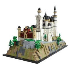 Neuschwanstein Castle 21063 Architecture Modular 3455Pcs Building Blocks Kids Toy Neuschwanstein Castle 21063 Architecture sets