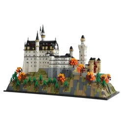Neuschwanstein Castle 21063 Architecture Modular 3455Pcs Building Blocks Kids Toy Neuschwanstein Castle 21063 Architecture sets