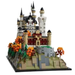 Neuschwanstein Castle 21063 Architecture Modular 3455Pcs Building Blocks Kids Toy Neuschwanstein Castle 21063 Architecture sets